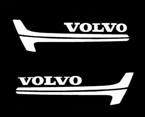VOLBOZ Autotür Licht Logo Projektor für Volvo Polestar XC90/XC60/V90/XC40, WillkommensLicht Auto Türbeleuchtung Logo, HD Autotür Lichter Logo Projektor, Auto Beleuchtung Zubehör,2PCS von VOLBOZ