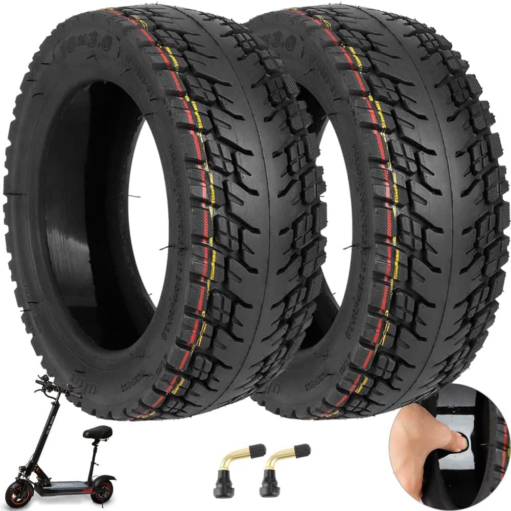VOLOHAS 10*3/255*80 Offroad Tubeless Reifen für Kugoo M4/M4 pro/Kaabo Wolf Warrior/Kaabo Mantis 10/Dualtron Zero 10X Elektroroller 80/65-6 10 Zoll Ersatzräder Selbst Reparierbar Pannensicher (2 Stück) VOLOHAS 10*3/255*80 Offroad Tubeless Reifen für Kugoo M4/M4 pro/Kaabo Wolf Warrior/Kaabo Mantis 10/Dualtron Zero 10X Elektroroller 80/65-6 10 Zoll Ersatzräder Selbst Reparierbar Pannensicher (2 Stück) von VOLOHAS