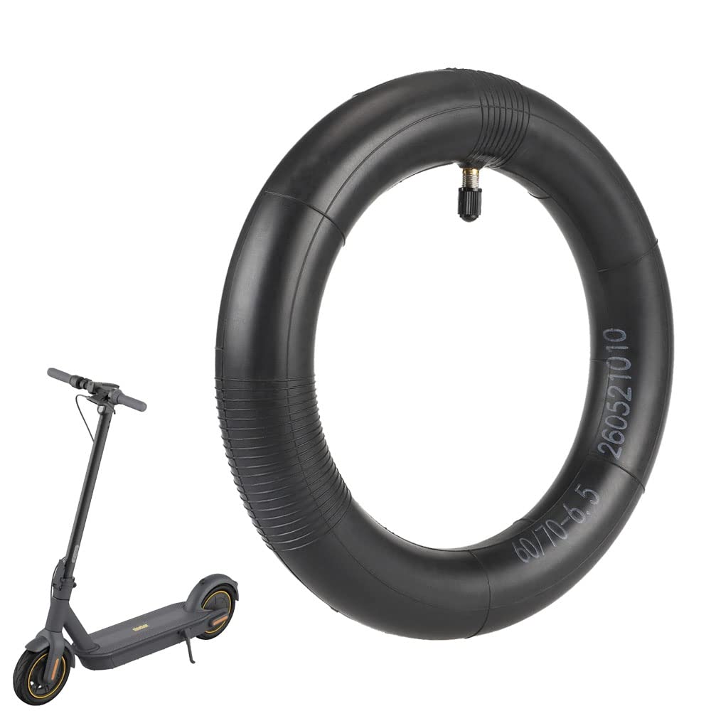 VOLOHAS 60/70-6,5 Elektroroller Schlauch 10 Zoll Doppelte Stärke Schlauch für Segway Ninebot Max G30 Serie Vorne/Hinten E-Scooter Innenreifenersatz Elektro Scooter Durchstich- und Abriebfest (1 Stück) VOLOHAS 60/70-6,5 Elektroroller Schlauch 10 Zoll Doppelte Stärke Schlauch für Segway Ninebot Max G30 Serie Vorne/Hinten E-Scooter Innenreifenersatz Elektro Scooter Durchstich- und Abriebfest (1 Stück) von VOLOHAS