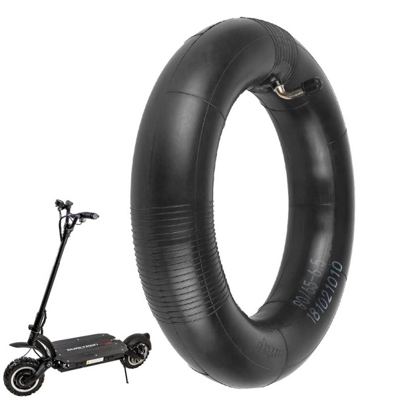 VOLOHAS 90/65-6.5 verstärkter Schlauch mit abgewinkeltem Ventil 90° für 11 Zoll Reifen aufblasbar Off-Road, Slick und Road für Zero 11X/Speedual Plus/Dualtron Ultra/Kaabo Elektroroller (1 Stück) von VOLOHAS
