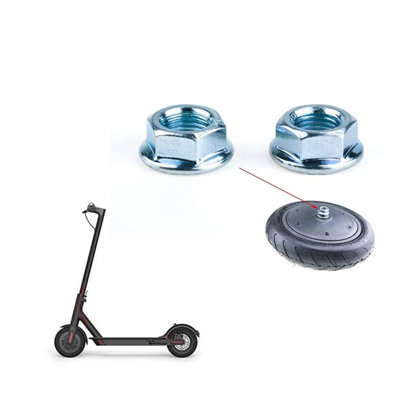 VOLOHAS Flycoo2 2-teiliges Vorderrad-Motorschrauben-Set für Xiaomi Mijia M365/M365 Pro Elektroroller von VOLOHAS