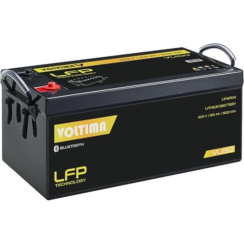 Voltima VLI150 12V LiFePO4 Lithium Versorgungsbatterie 150Ah mit App Voltima VLI150 12V LiFePO4 Lithium Versorgungsbatterie 150Ah mit App von VOLTIMA