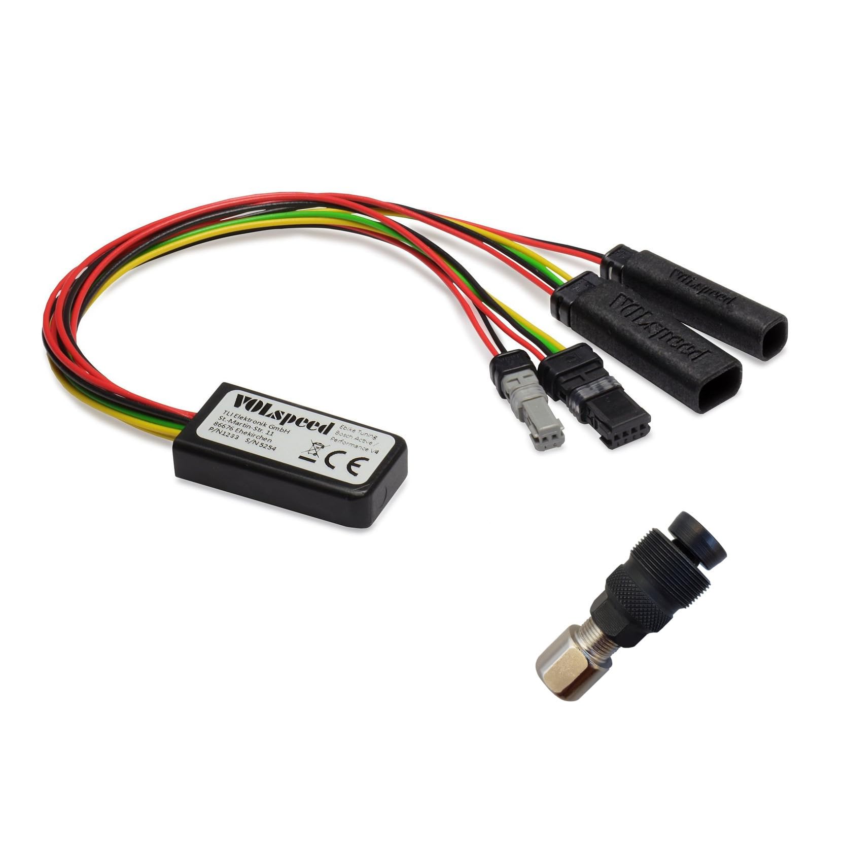 VOLspeed V4 für Bosch + Kurbelabzieher – Bosch E-Bike Tuning Kit der neuesten Generation (2014–2025) inkl. Gen.4 von VOLspeed