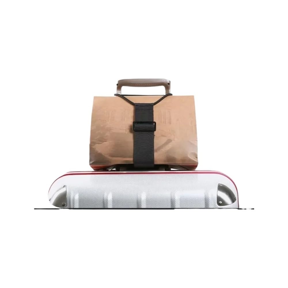 VONCYKI Gepäck-Gummiband, vielseitig, wiederverwendbar, für Reisen, einfaches Kofferzubehör, Gepäckgurte, Koffergürtel, Accesorio Viaje(grau) von VONCYKI