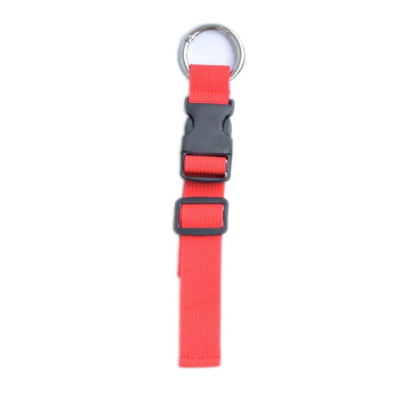VONCYKI Strapazierfähiger Nylon-Gepäckgurt, Reisejackengreifer, verstellbarer Koffergurt für Handgepäcktaschen, zum Tragen von Taschen, Handtaschen-Clip, Verwendung zum Tragen (A4) von VONCYKI