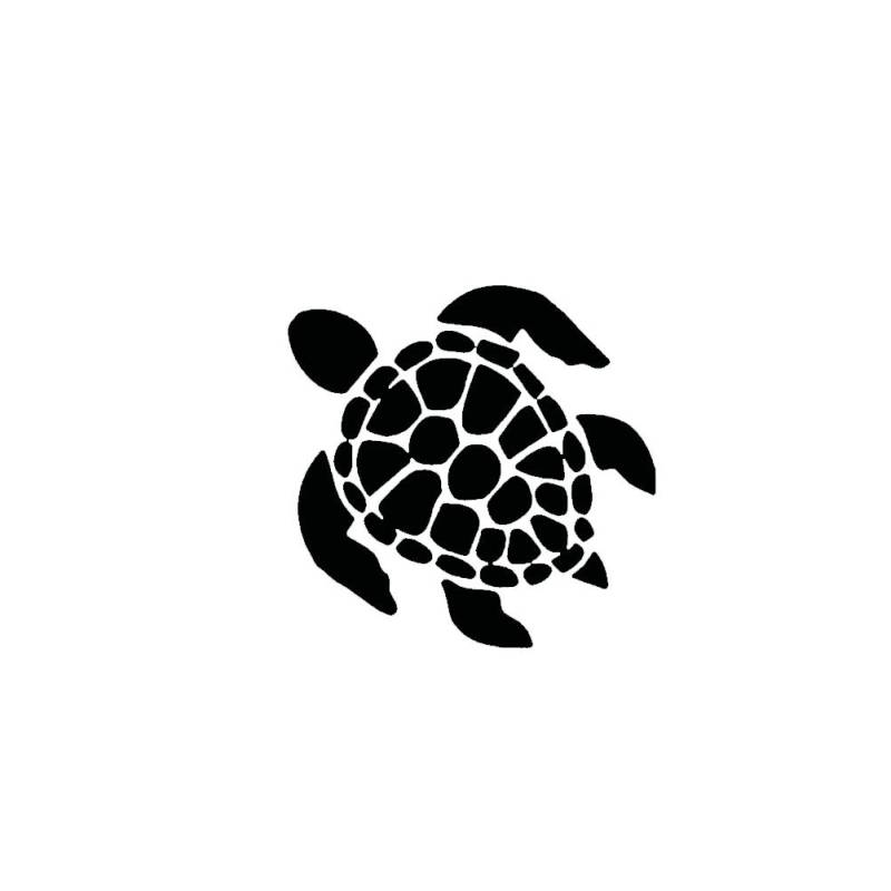 VORCOOL Turtle Schildkröte Aufkleber selbstklebende Autotattoo von VORCOOL