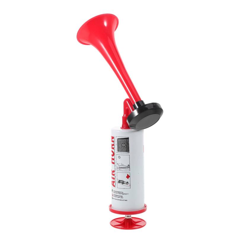 VOSAREA 2Stücke Handheld Lufthorn Effektives Sporthupe Für Boote Und Feuermelder Für Sportveranstaltungen Und Sicherheitssignale von VOSAREA
