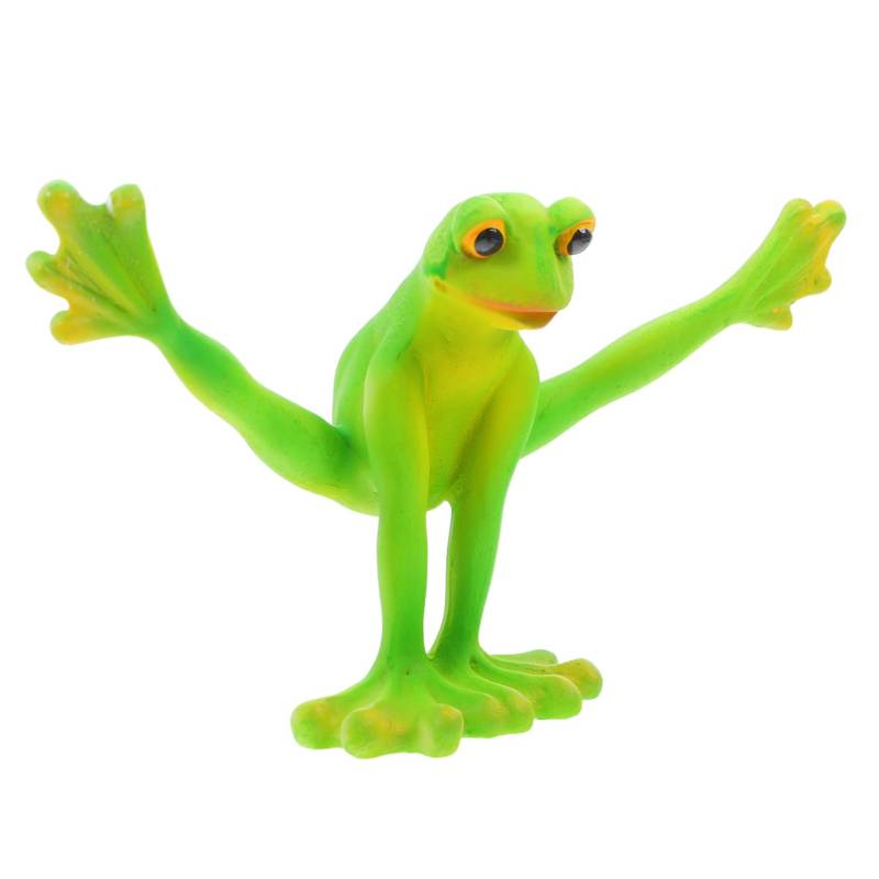 VOSAREA Niedliche Froschverzierung Für Auto Dashboard -Harz Figur Für Wohnkultur. von VOSAREA