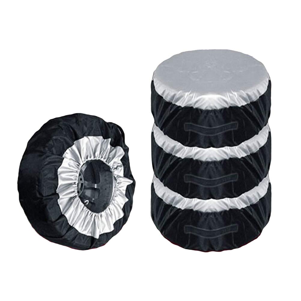 Reifentaschen Set, Auto Reifenschutzhülle 4-teilig, Staubdichte Wasserdicht Reifenabdeckung für sauberen Transport Aufbewahrung, 65cm Reifentaschen Set, Auto Reifenschutzhülle 4-teilig, Staubdichte Wasserdicht Reifenabdeckung für sauberen Transport Aufbewahrung, 65cm von VOSAREA