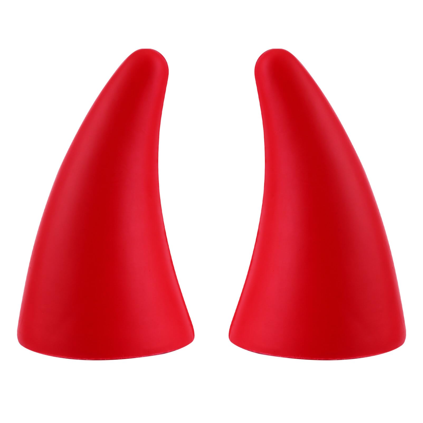 Vosarea Rot 3D Auto Horn Aufkleber Stoßstange Haube Aufkleber Anti Kollision Schutz Teufel Horn Aufkleber Partei Auto Dekoration von VOSAREA