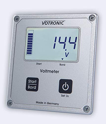 Votronic 1256 LCD-Voltmeter S für SR u. MPP Laderegler von VOTRONIC