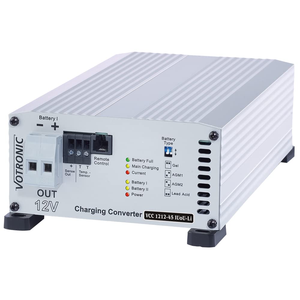 Votronic 3308 VCC 1212-45 IUoU-Li 12V 45A B2B Ladegerät galvanisch isoliert Votronic 3308 VCC 1212-45 IUoU-Li 12V 45A B2B Ladegerät galvanisch isoliert von VOTRONIC