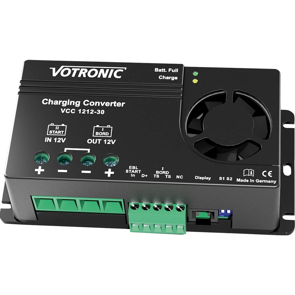 Votronic 4250683615756 Wandler VCC 1212-30 Lade-Booster B2B von VOTRONIC