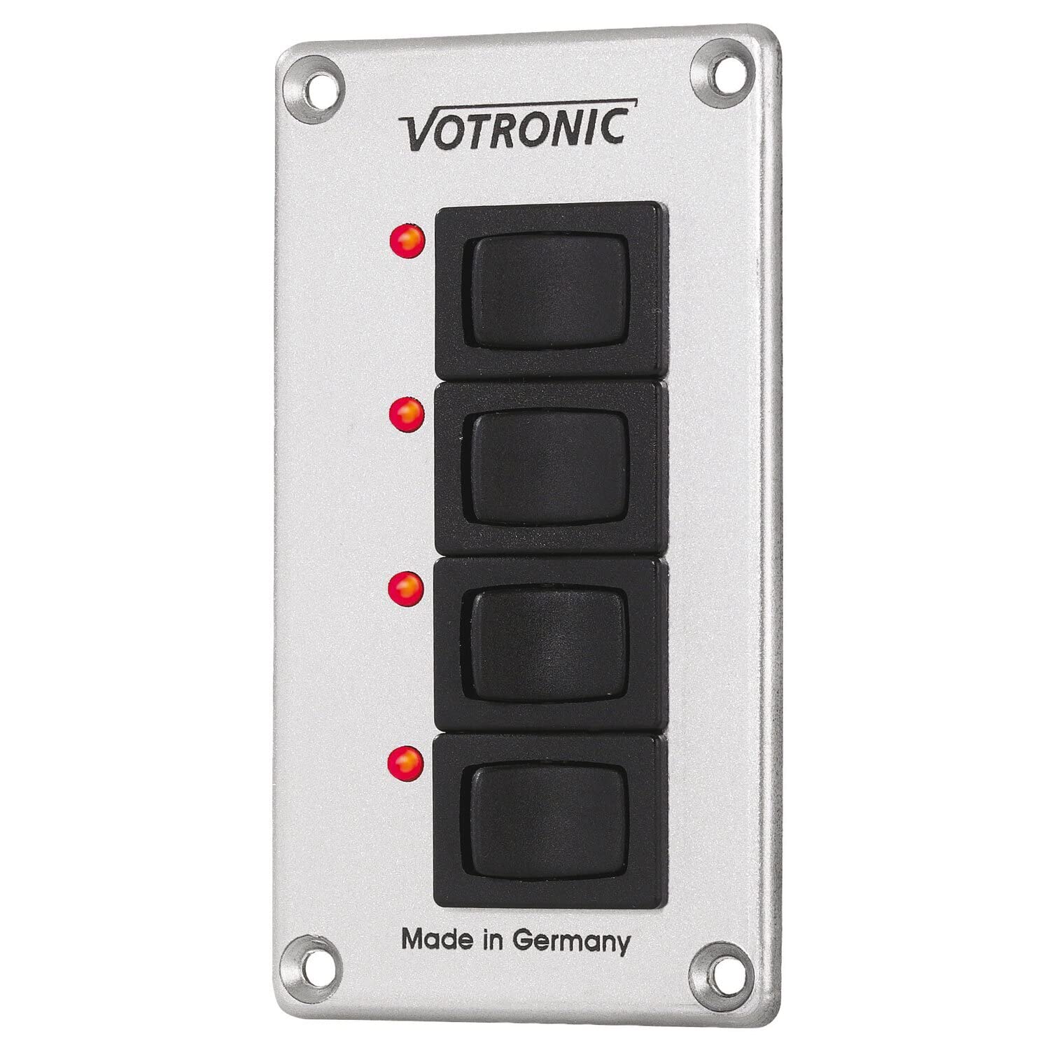 Votronic Schalter-Panel 4S, 12/24V von VOTRONIC