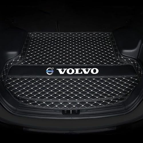 Kofferraumschutzmatte, für Volvo XC60 2018-2023-Kofferraummatten, Kratzfest, rutschfest, wasserdicht, Autozubehör,B von VOYADE