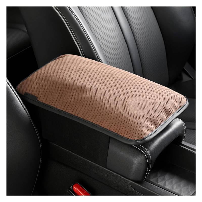 Auto Armlehnenbezug Für BM&W Serie 2 Serie 2er G42 F22 F23 Coupé/Cabriolet 2013-2025 Auto Armlehne Kissen Box Matten Mittelkonsole Abdeckung(B) von VPLPEREQAK