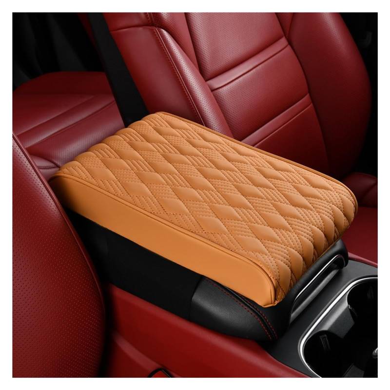 Auto Armlehnenbezug Für Kia Für Stonic YB/KX1 2018 2019 2020 2021 2022 2023 2024 Auto Armlehne Kissen Box Matten Center Console Armlehne Abdeckung(F,21cm) von VPLPEREQAK