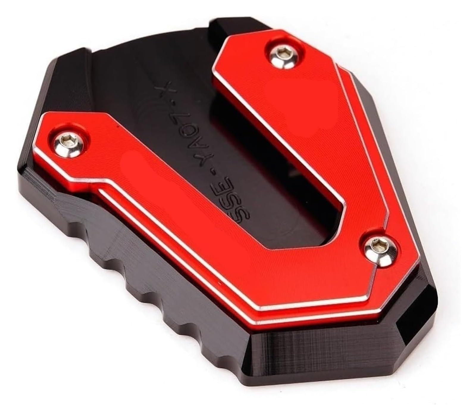 Motorrad Ständer Fuß Seitenständer Für Y&AMAHA Für Tracer 9 GT 9GT Für Tracer9GT 2021-2023 Motorrad Kickstand Fuß Seitenständer Vergrößerer Pad Reifen Ventilkappe(772) von VPLPEREQAK