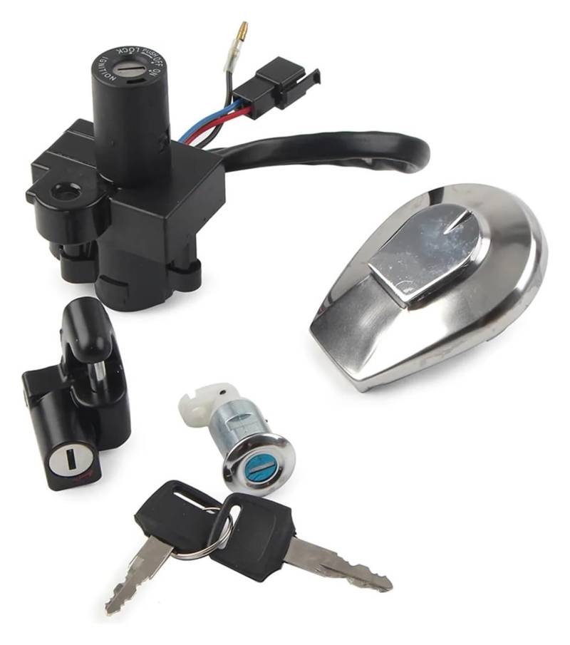 Motorrad Zündschalter Für JADE250 Für CBX750 Für CB250 1984-2001 Motorrad Zündschloss Tankdeckel Abdeckung Schloss Schlüsselsatz Motorrad Zündschloss von VPLPEREQAK