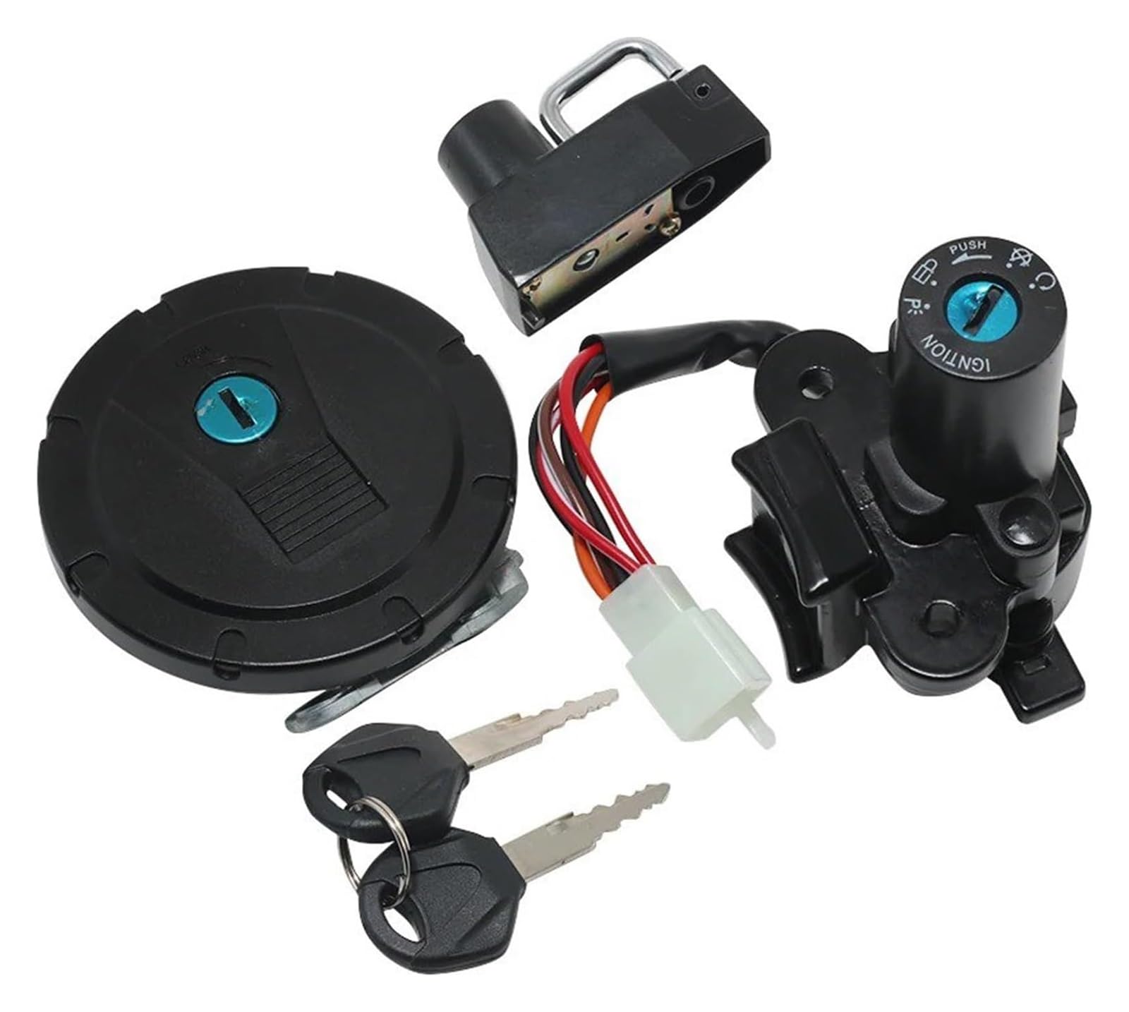 Motorrad Zündschalter Für K&awasaki KL110 KL250 KLX125 KLX250 1997-2014 Motorrad Tankdeckel Sitzschloss Zündschalter Mit Schlüsselsatz Motorrad Zündschloss Motorrad Zündschalter Für K&awasaki KL110 KL250 KLX125 KLX250 1997-2014 Motorrad Tankdeckel Sitzschloss Zündschalter Mit Schlüsselsatz Motorrad Zündschloss von VPLPEREQAK