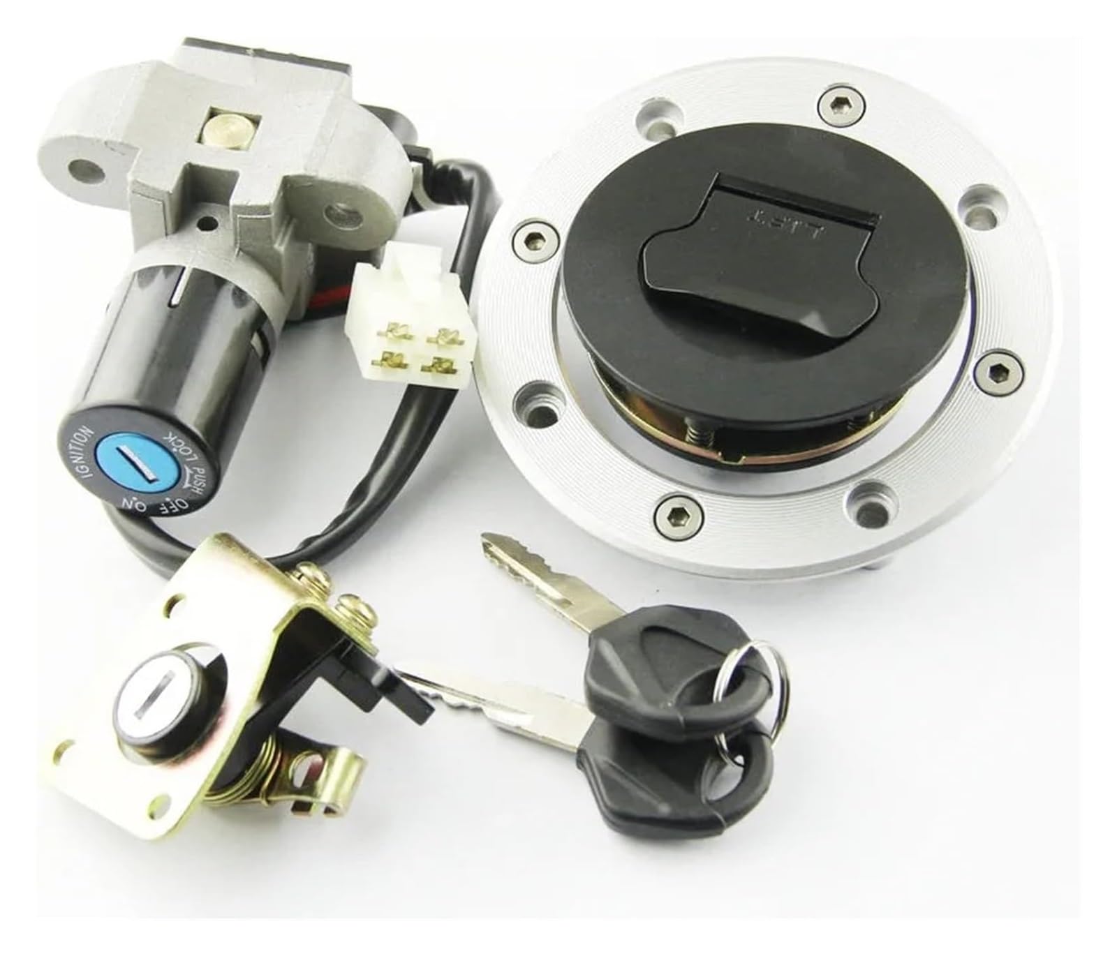 Motorrad Zündschalter Für Suzuki GS500 GSF250 GSF400 GSX400 1989-2000 Motorrad Zündschloss Tankdeckel Motorrad Zündschloss Motorrad Zündschalter Für Suzuki GS500 GSF250 GSF400 GSX400 1989-2000 Motorrad Zündschloss Tankdeckel Motorrad Zündschloss von VPLPEREQAK