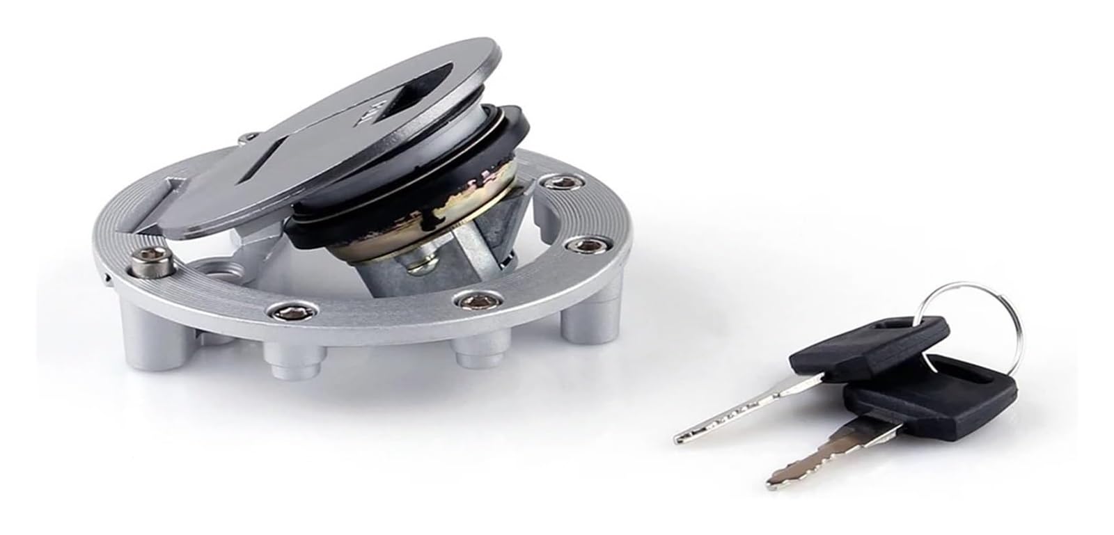 Motorrad Zündschalter Für TDR125 TZR125 SDR200 SRX250 FZ400 FZ600 FJ1200 XJ600 Kraftstoff Tankdeckel Schlüssel Set Motorrad Zündschloss Motorrad Zündschloss von VPLPEREQAK