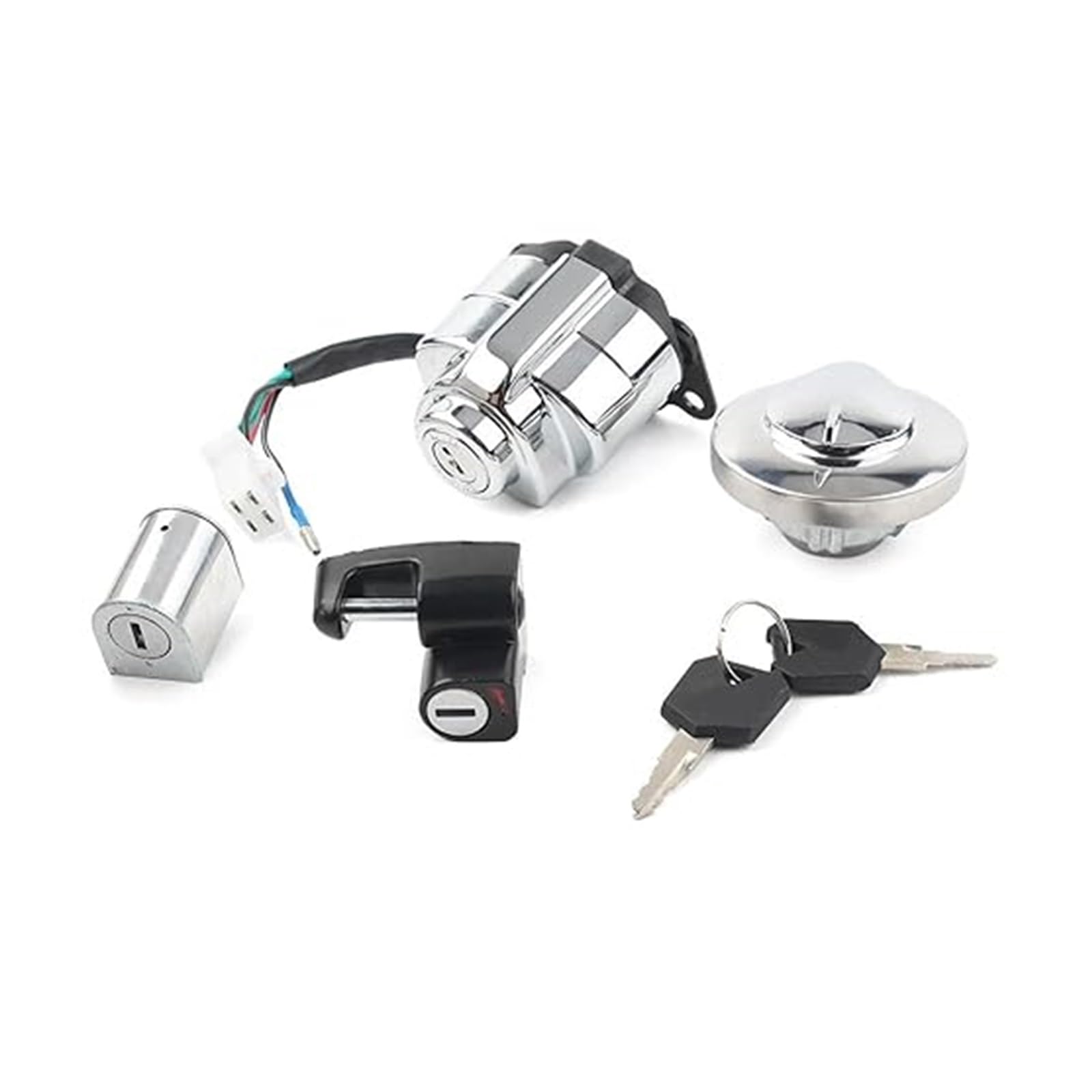 Motorrad Zündschalter Für VT250 Für VT600 Für Steed Für Shadow 400 1988-2008 Motorrad Zündschalter Tankdeckel Helmschlossschlüssel Motorrad Zündschloss Motorrad Zündschalter Für VT250 Für VT600 Für Steed Für Shadow 400 1988-2008 Motorrad Zündschalter Tankdeckel Helmschlossschlüssel Motorrad Zündschloss von VPLPEREQAK