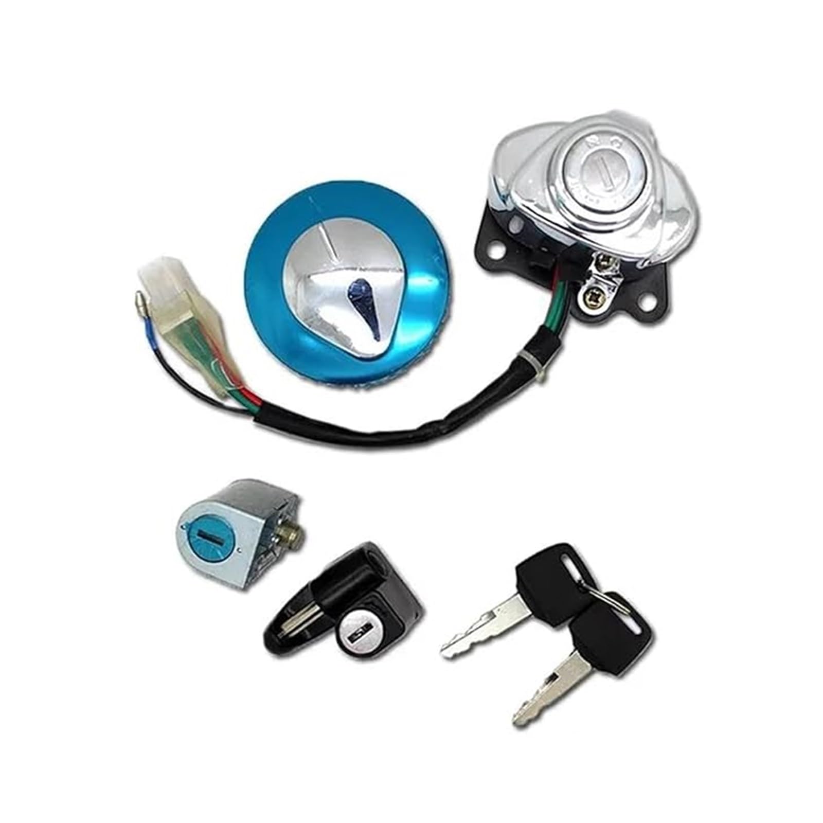 Motorrad Zündschalter Für VT250 Für VT750 Für VLX 600 Für Steed Für Shadow 400 1988-2008 Motorrad Zündschalter Tankdeckel Helm Lenkschlossschlüssel Motorrad Zündschloss Motorrad Zündschalter Für VT250 Für VT750 Für VLX 600 Für Steed Für Shadow 400 1988-2008 Motorrad Zündschalter Tankdeckel Helm Lenkschlossschlüssel Motorrad Zündschloss von VPLPEREQAK
