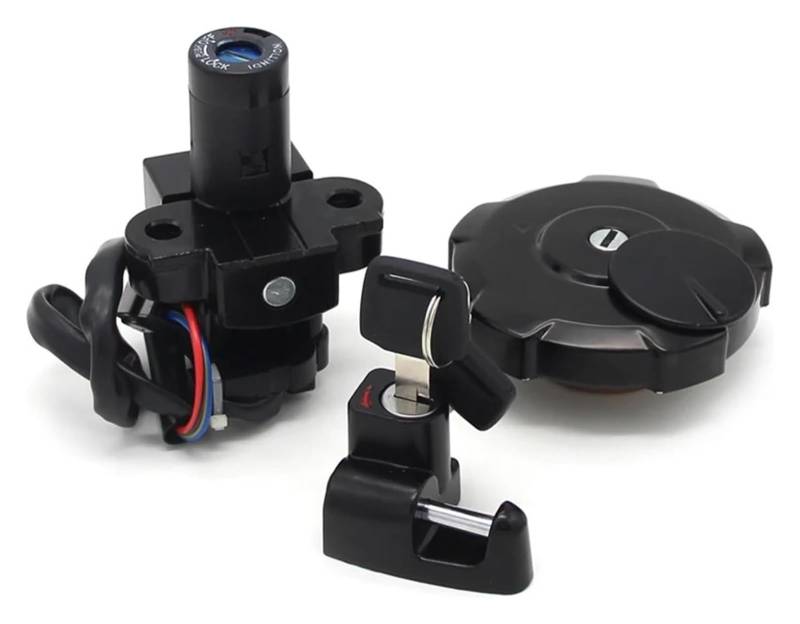 Motorrad Zündschalter Für XR650 Für XR650L 1993-2018 Motorrad Zündschloss Sitzschloss Schlüssel Tankdeckel Anzug Motorrad Zündschloss von VPLPEREQAK