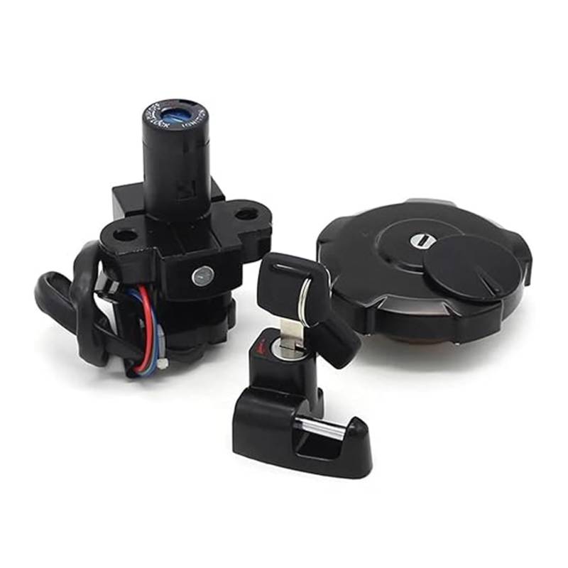 Motorrad Zündschalter Für XR650 Für XR650L 1993-2018 Motorrad Zündschloss Sitzschloss Schlüssel Tankdeckel Anzug Motorrad Zündschloss von VPLPEREQAK