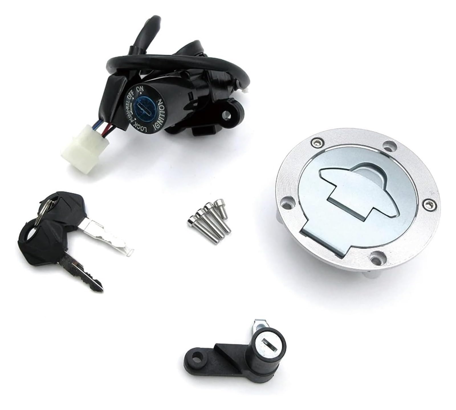 Motorrad Zündschalter Für YZF R3 R25 Für YZFR3 Für YZFR25 2015-2019 Motorrad Zündschlüsselschalter Sitzschloss Tankdeckel Abdeckungssatz Motorrad Zündschloss Motorrad Zündschalter Für YZF R3 R25 Für YZFR3 Für YZFR25 2015-2019 Motorrad Zündschlüsselschalter Sitzschloss Tankdeckel Abdeckungssatz Motorrad Zündschloss von VPLPEREQAK