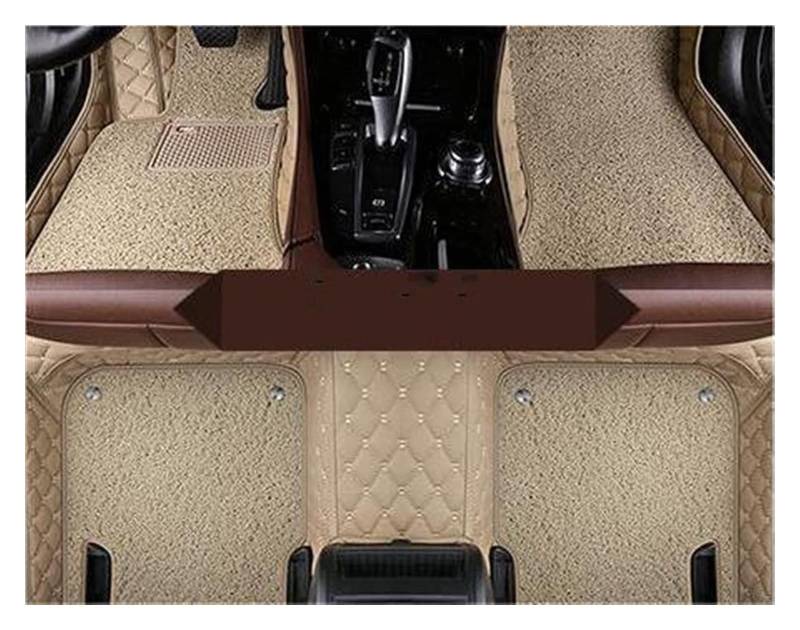 Vorne Hinten Automatten Für City 2014 2013 2012 2011 2010 2009 2008 Auto Fußmatten Teppiche Auto Innenräume Zubehör Styling Teppiche Linkslenker(Beige) von VPLPEREQAK