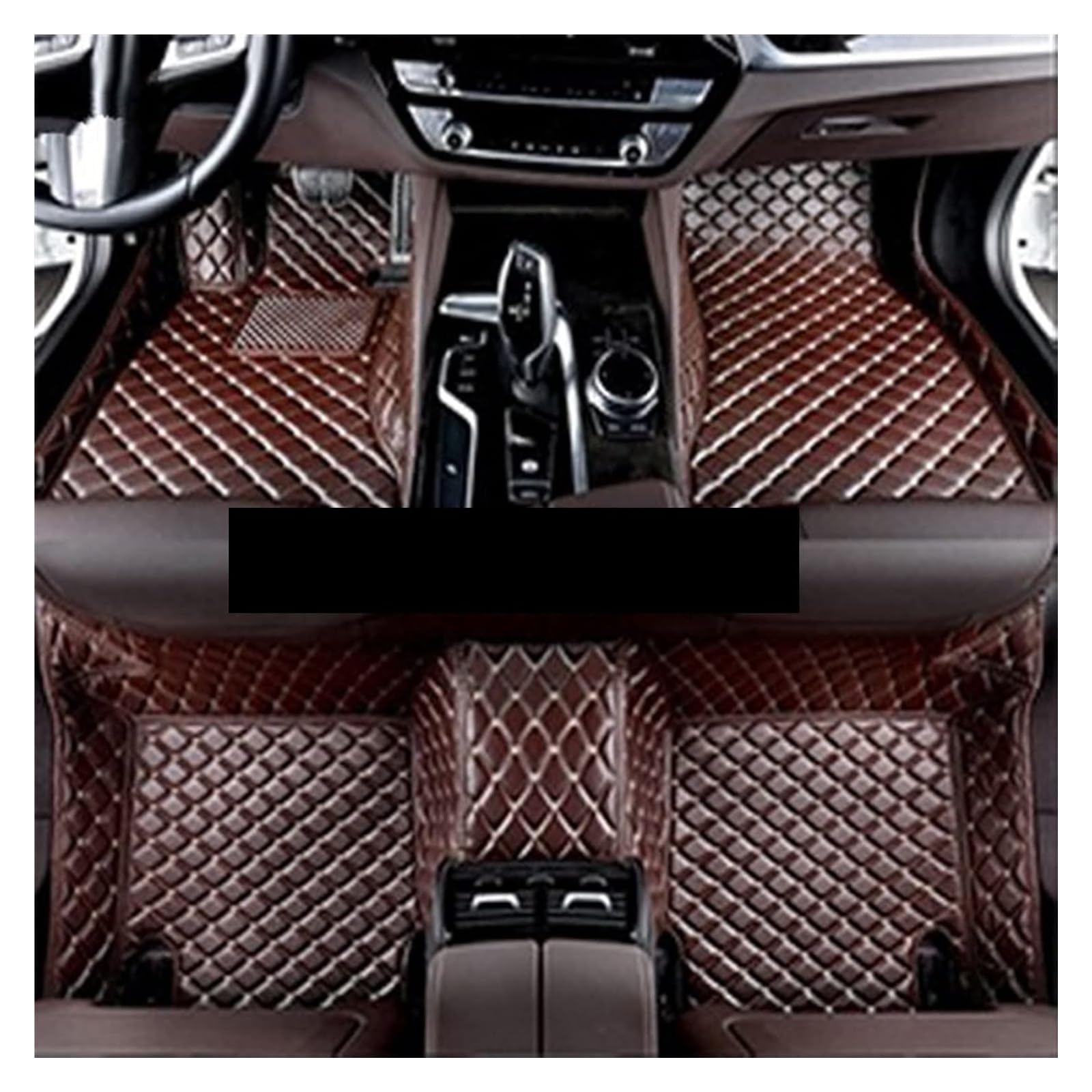 Vorne Hinten Automatten Für Je&ep Für Compass 2007-2011 2012 2013 2014 2015 Auto Fußmatten Auto Floorliners Auto Innen Zubehör Auto Fußmatten(Coffee) von VPLPEREQAK