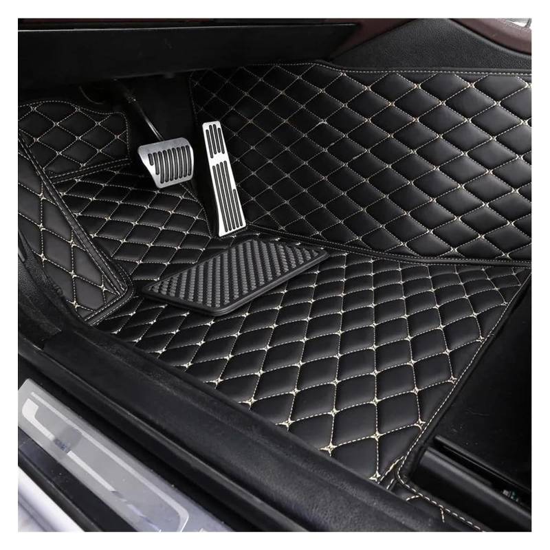 Vorne Hinten Automatten Für M&ercedes Für B&ENZ Für W213 W222 W164 W447 R171 W211 W124 W212 W204 W203 W205 Teppichbodenmattensatz Autofußmatten(Black White 2) von VPLPEREQAK