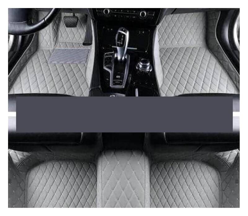 Vorne Hinten Automatten Für M&itsubishi Für Triton Für L200 Für 2005-2014 Auto Zubehör Innen Teppich Boden Matte SetBoden Matten Auto Matten(Red-Brown-Panel,LHD) von VPLPEREQAK