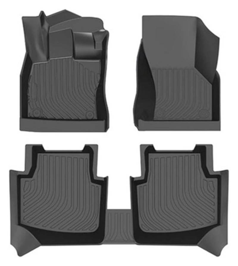 Vorne Hinten Automatten Für NI&SS&AN Für Qashqai J10 J11 2007 2008 rutschfeste Auto-Fußmatte, Auto-Fußmatten, Auto-Boden-Gummimatten von VPLPEREQAK