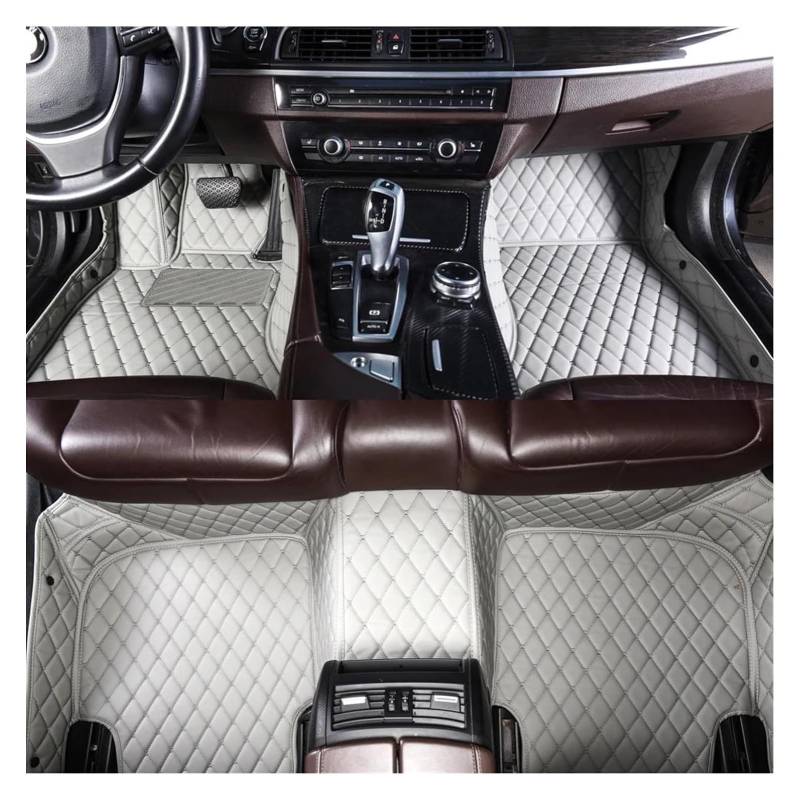 Vorne Hinten Automatten Für Polestar 2 2020 2021 2022 Auto-Innenausstattung Lederteppiche Teppiche Fußpolster Teppichbodenmatten-Set(Gray) von VPLPEREQAK