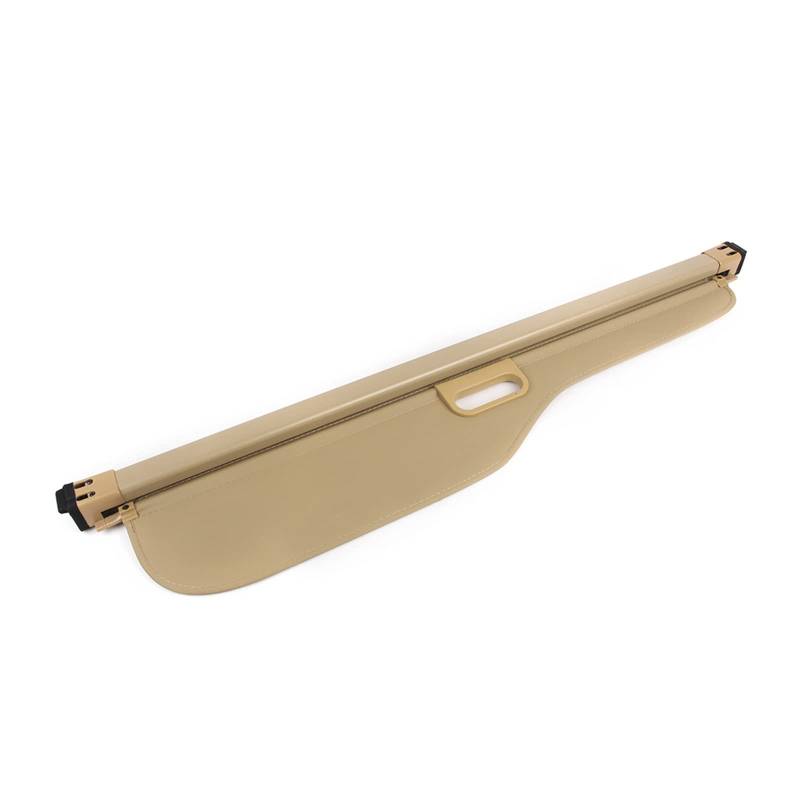 Beige Laderaumabdeckung, einziehbare Kofferraumabdeckung, kompatibel mit Land Rover Discovery 3 4 LR3 LR4 2004–2016 von VQJRZKPMX