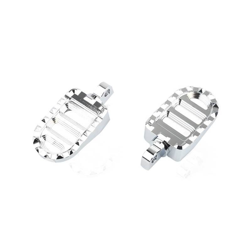 Fußrasten Rest Fußrastenhalterung Gangschaltung Bremspedale Kompatibel mit Harley Ultra Limited Low FLHTKL CVOFLHTKSE Low Rider FXDL(Silver) von VQJRZKPMX