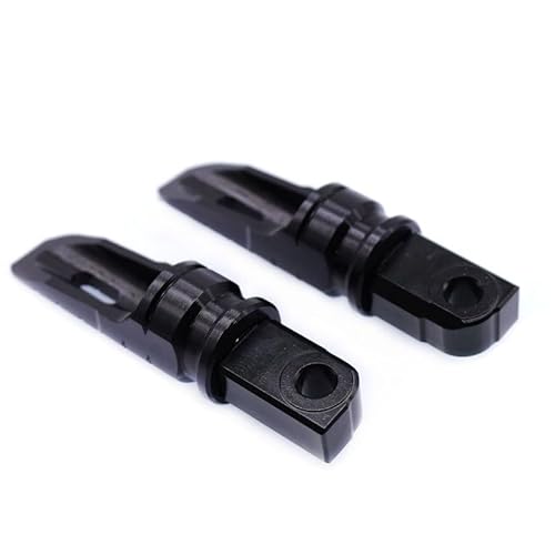 Fußrasten hinten for Beifahrer, kompatibel mit SUZUKI GSX250R GSX-R 600 GSX-R 750 GSX-R 1000 GSR 250 GSR 400 GSR 600 GSR 750(Black) von VQJRZKPMX