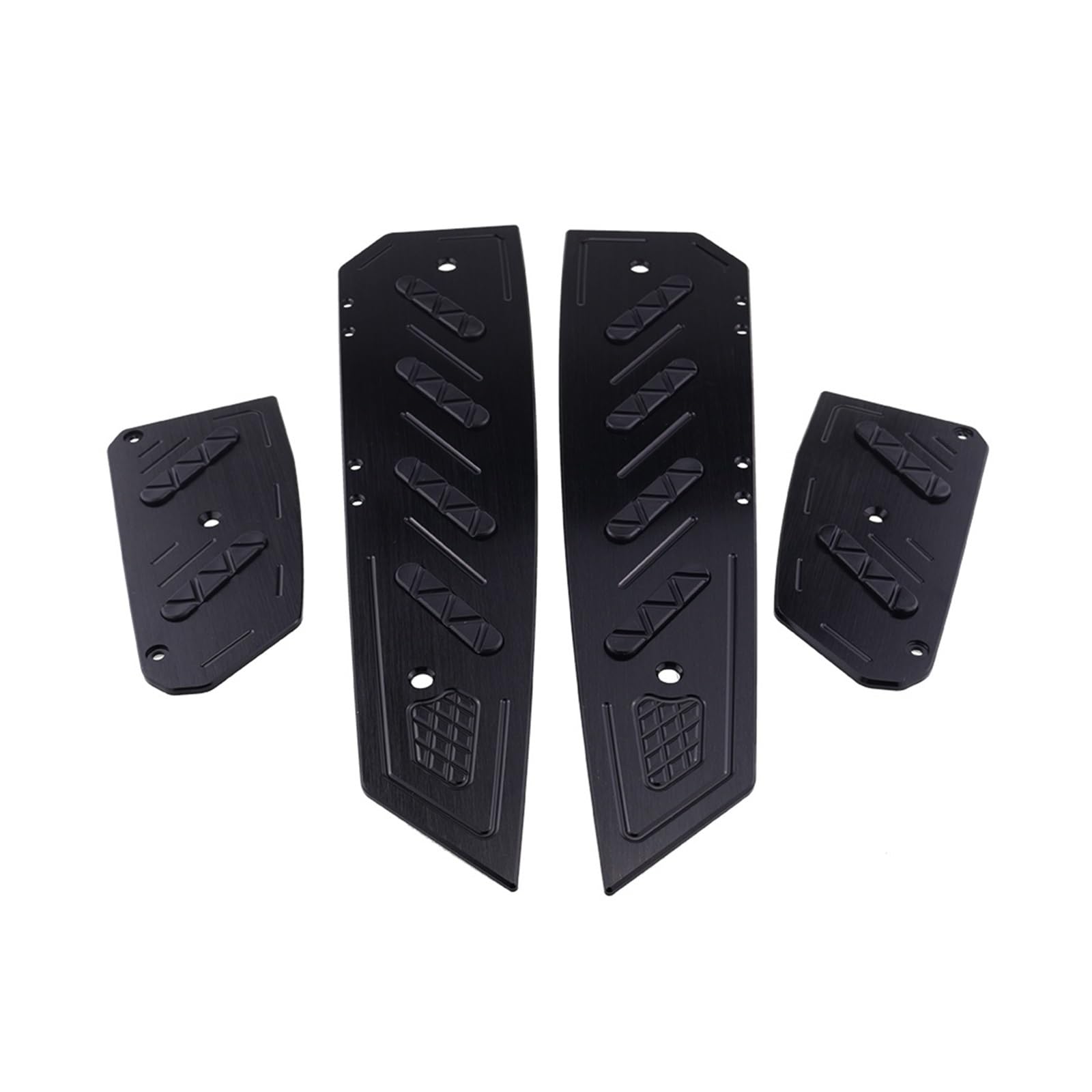 Fußstütze Pedal Trittbrett Schritte Fußplatte Kompatibel Mit 250 Kompatibel Mit FORZA 300 FORZA250 FORZA300 2018-2022 FORZA MF13 2018-2020(Black) von VQJRZKPMX