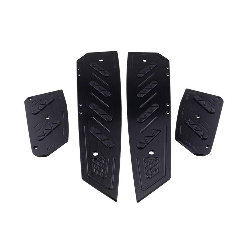 Fußstütze Pedal Trittbrett Schritte Fußplatte Kompatibel Mit 250 Kompatibel Mit FORZA 300 FORZA250 FORZA300 2018-2022 FORZA MF13 2018-2020(Black) von VQJRZKPMX