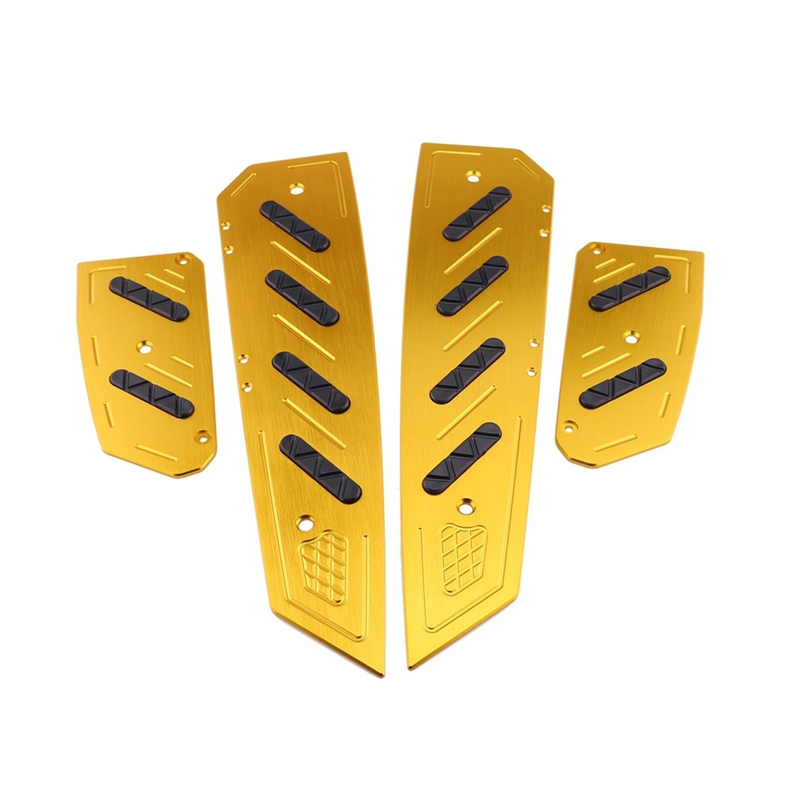 Fußstütze Pedal Trittbrett Schritte Fußplatte Kompatibel Mit 250 Kompatibel Mit FORZA 300 FORZA250 FORZA300 2018-2022 FORZA MF13 2018-2020(Gold) von VQJRZKPMX