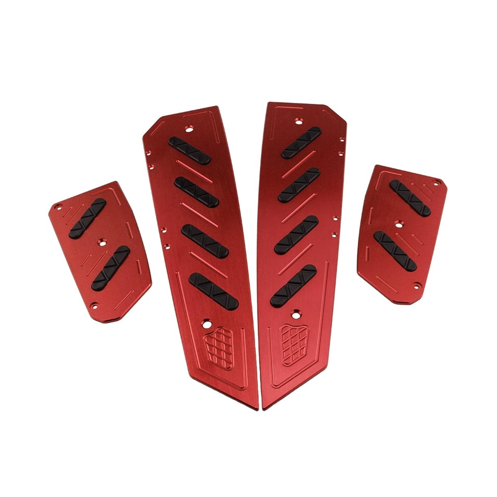 Fußstütze Pedal Trittbrett Schritte Fußplatte Kompatibel Mit 250 Kompatibel Mit FORZA 300 FORZA250 FORZA300 2018-2022 FORZA MF13 2018-2020(Red) von VQJRZKPMX