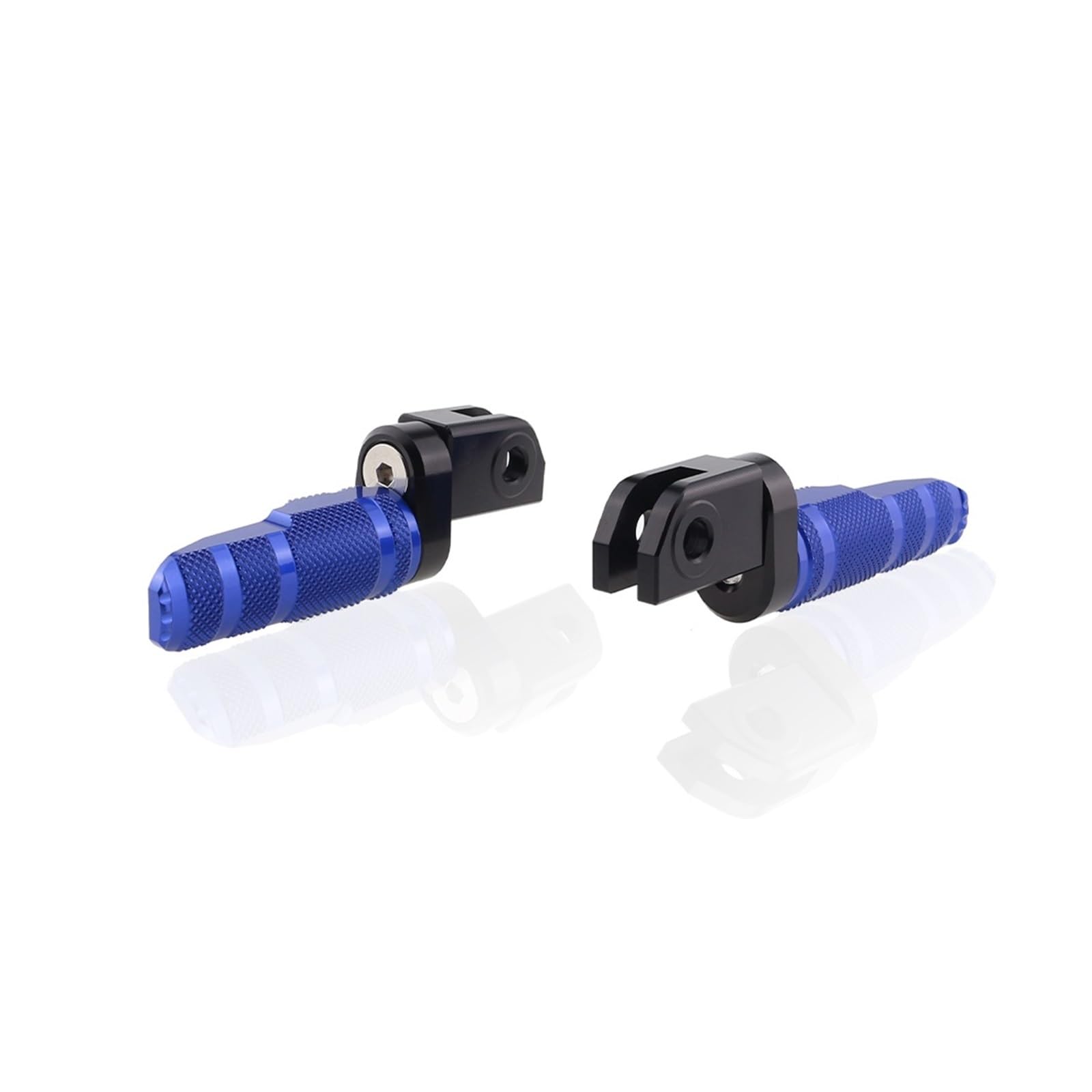 Fußstützen vorne, Fußstütze, Fußrasten, Pedale, kompatibel mit Street Triple 765/R/S/RS, Speed ​​Triple/R/S/RS, Speed ​​Triple 1200 RR/RS(Blue) von VQJRZKPMX