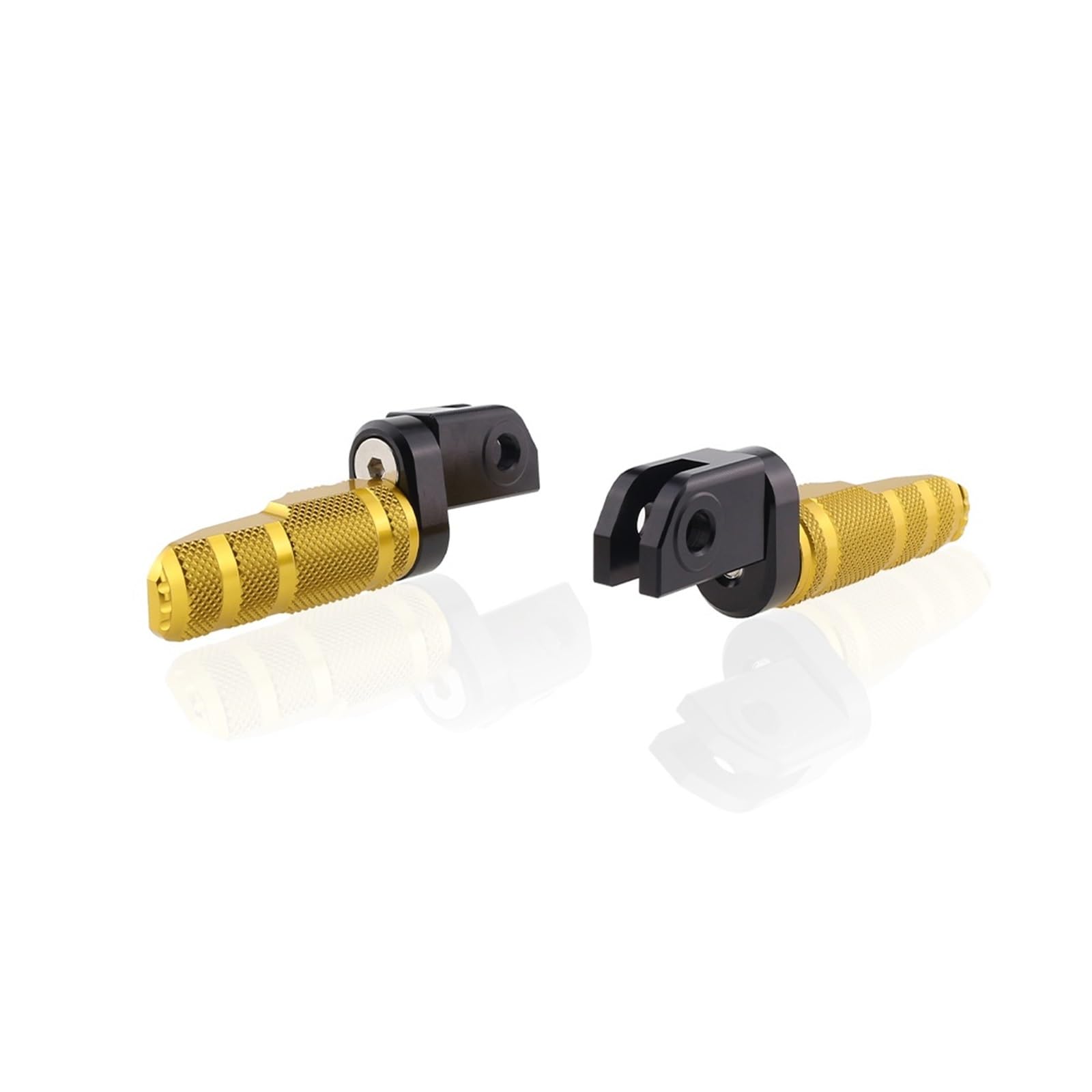 Fußstützen vorne, Fußstütze, Fußrasten, Pedale, kompatibel mit Street Triple 765/R/S/RS, Speed ​​Triple/R/S/RS, Speed ​​Triple 1200 RR/RS(Gold) von VQJRZKPMX