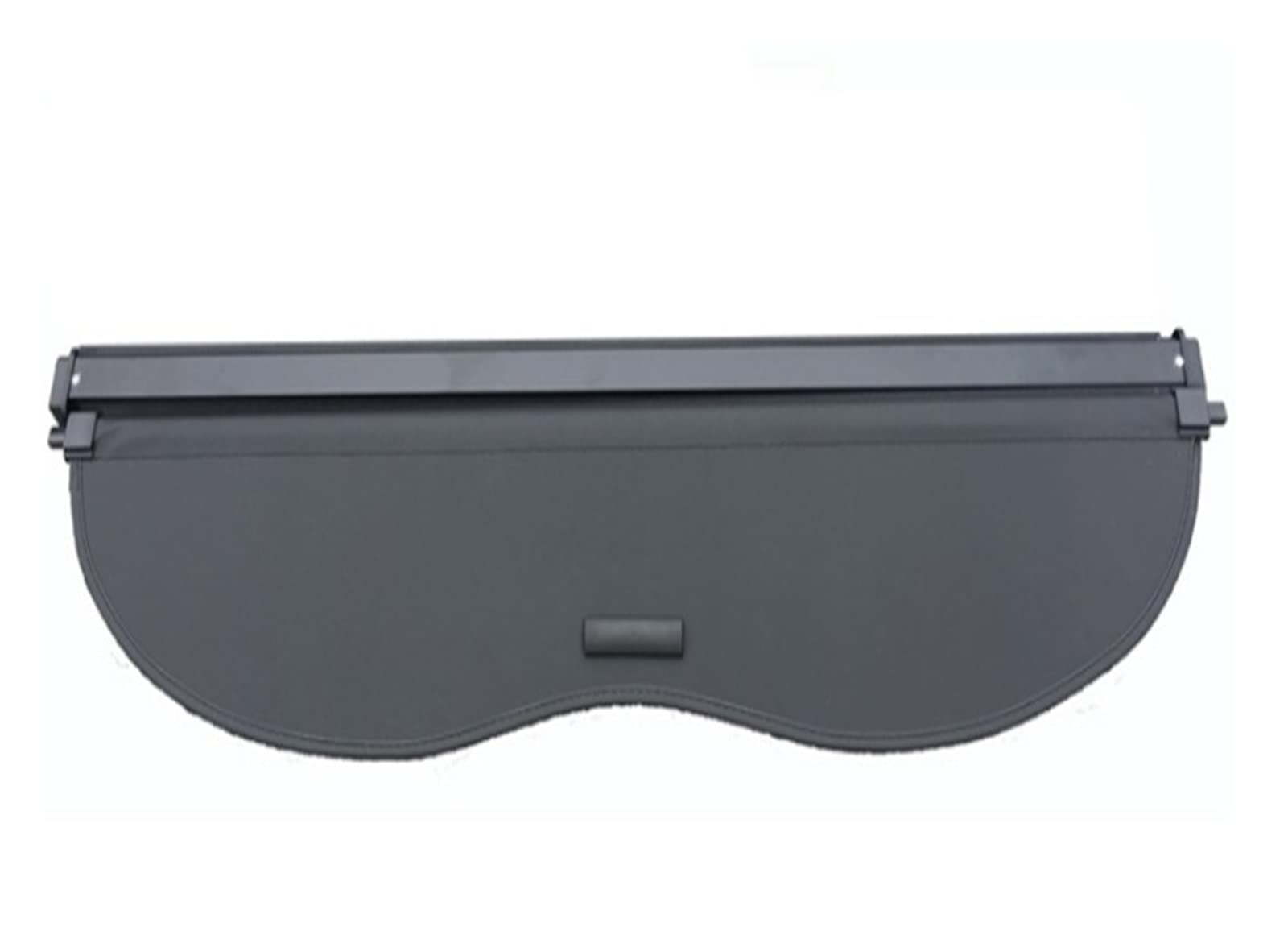 Kofferraumabdeckung Kompatibel mit Nissan Qashqai 2008-2015 Sicherheitsschild Heckgepäckvorhang Einziehbare Trennwand Sichtschutzzubehör(Black) von VQJRZKPMX