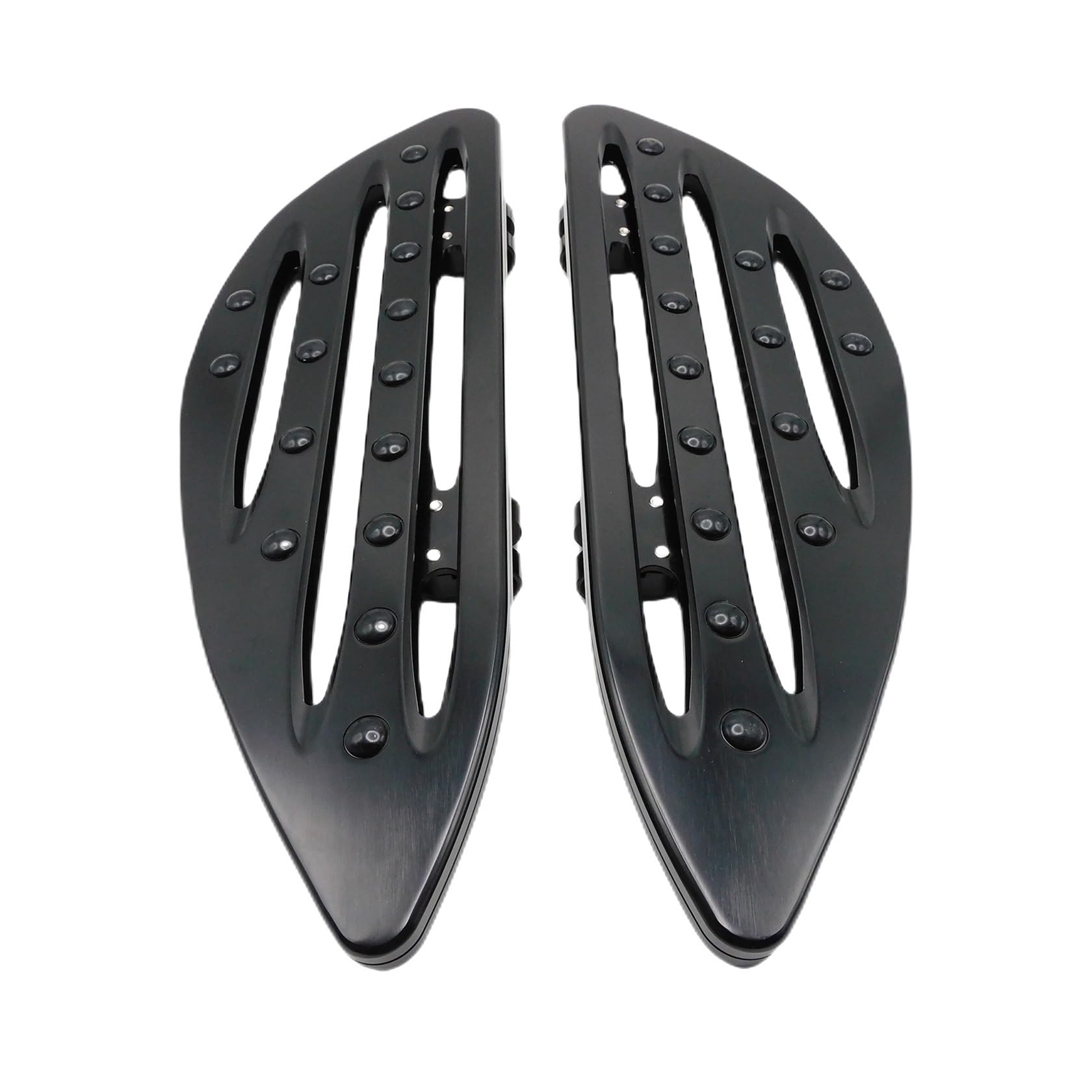 Motorrad Vorne Fahrer Trittbrett & Passagier Hinten Fußrasten Schwarz Fußstütze Pedal Kompatibel Mit Harley Sportster XL Touring Dyna FLD Softail Motorrad Vorne Fahrer Trittbrett & Passagier Hinten Fußrasten Schwarz Fußstütze Pedal Kompatibel Mit Harley Sportster XL Touring Dyna FLD Softail von VQJRZKPMX