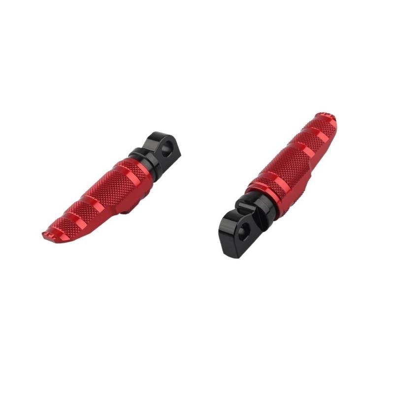 Motorrad Vorne Fußstützen Passagier Fuß Rest Fußrasten Pedal Kompatibel Mit Road King EFI FLHRSI/FLHRS Road King FLHR/EFI FLHRI(Red) von VQJRZKPMX