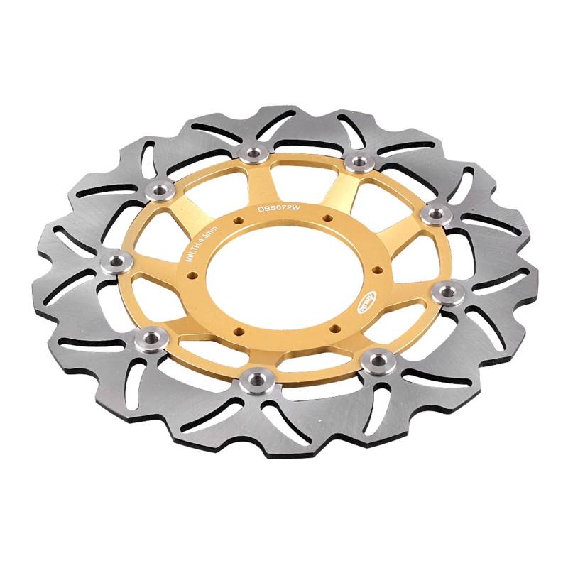 Motorrad Vorne Links Bremsscheibe Rotor Kompatibel mit CBR 250R 2010 2011 2012 CNC Aluminium 1Pcs von VQJRZKPMX
